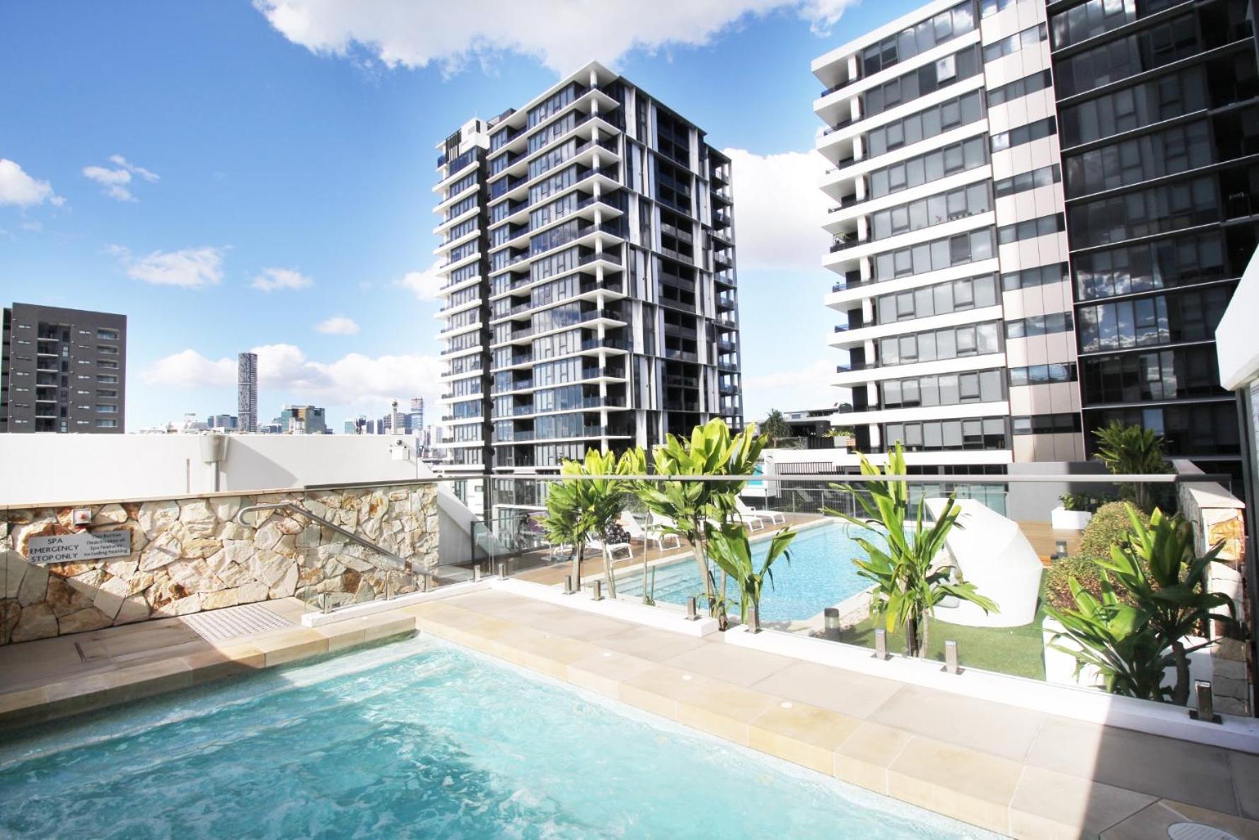 Hearty Milton Apartments 布里斯班 外观 照片