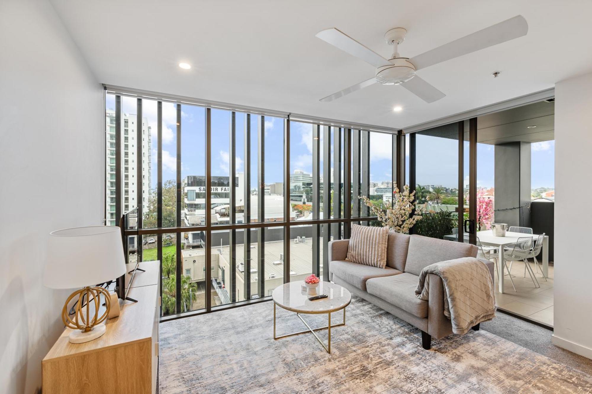 Hearty Milton Apartments 布里斯班 外观 照片