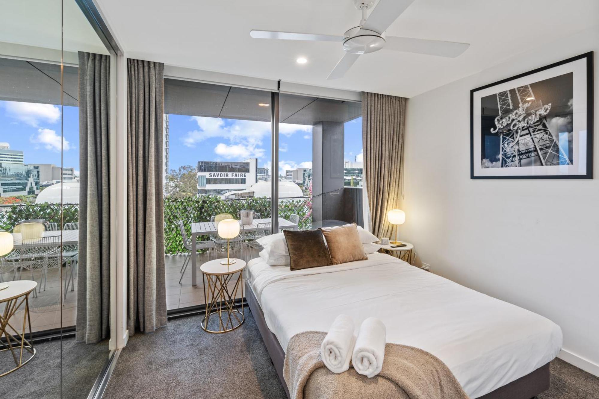 Hearty Milton Apartments 布里斯班 外观 照片